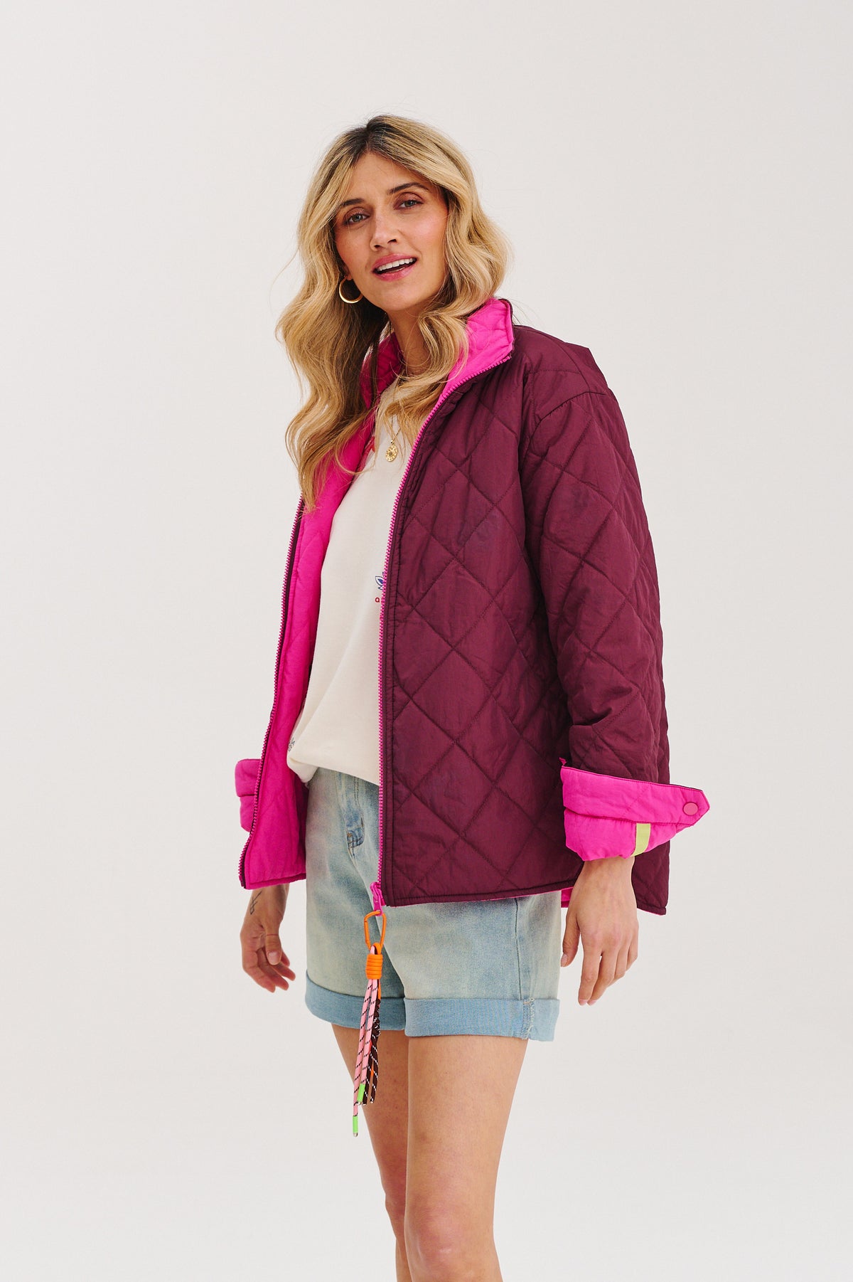 Kurtka dwustronna Poppy Punkberry