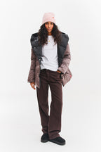 Dwustronna kurtka zimowa Alaska Velvet Earth