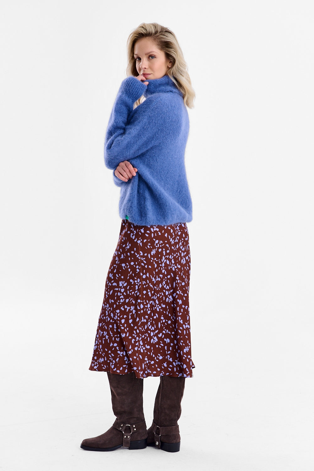 Sweter z golfem Clouded Light