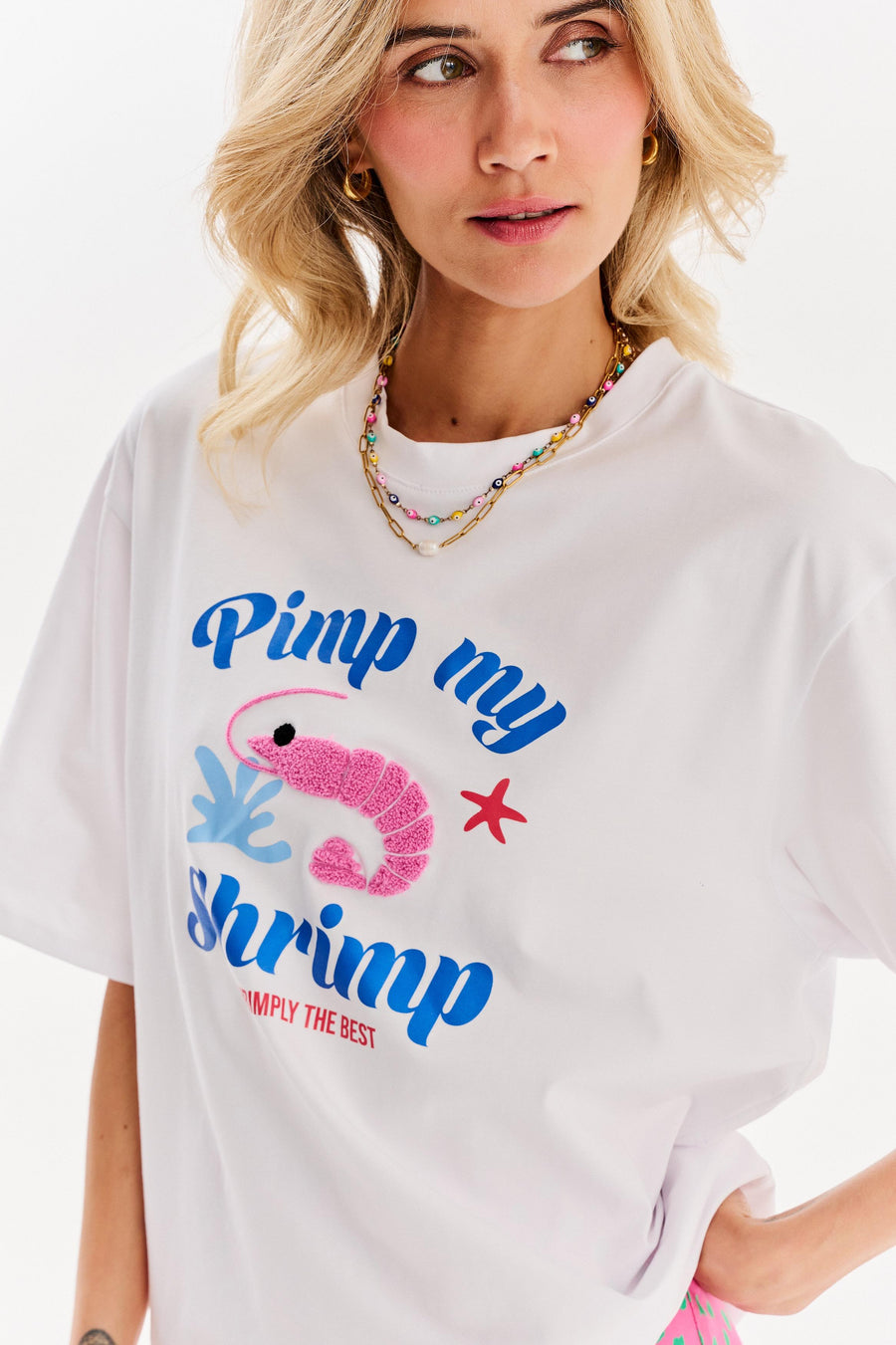 damski t-shirt z nadrukiem naoko