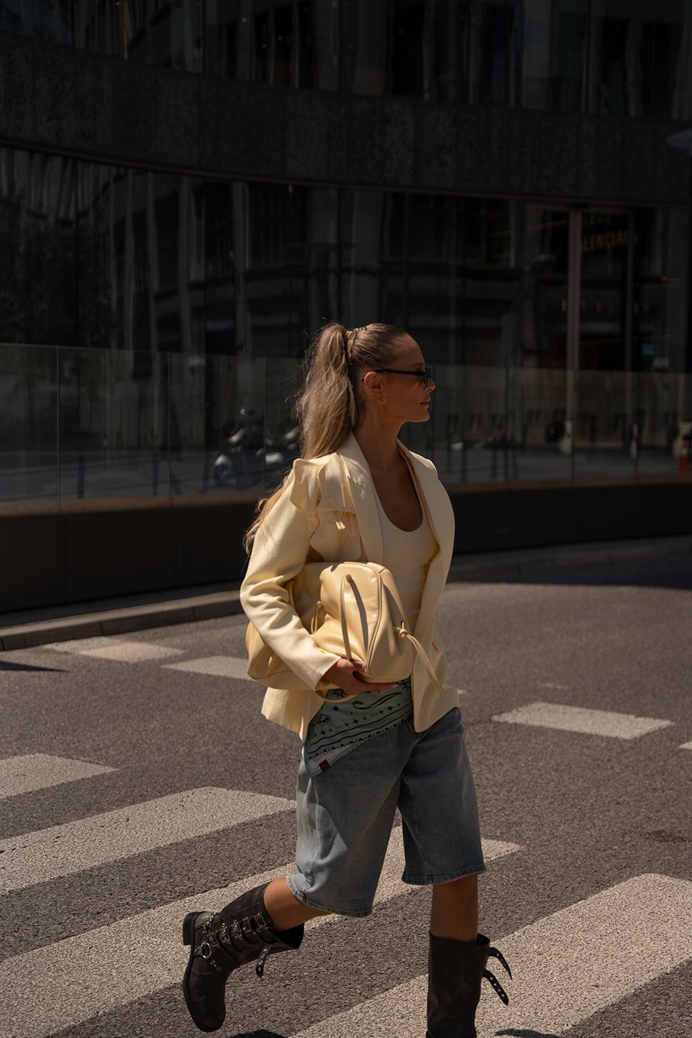 Marynarka z lnem Here Comes the Sun