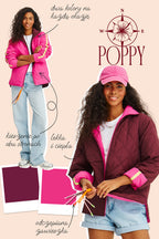 Kurtka dwustronna Poppy Punkberry