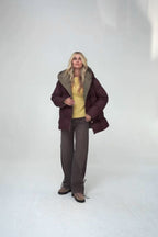 Dwustronna kurtka zimowa Alaska Moody Plaid