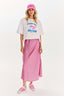 Spódnica midi Thunder Pink